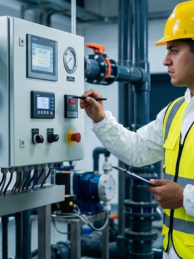 Antes y después: Instalación de sistemas de purga y dosificación automatizada