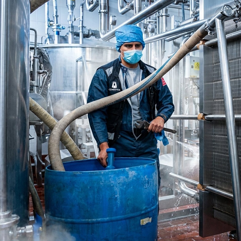 Productos químicos industriales: desincrustantes, desengrasantes y bactericidas con HDS